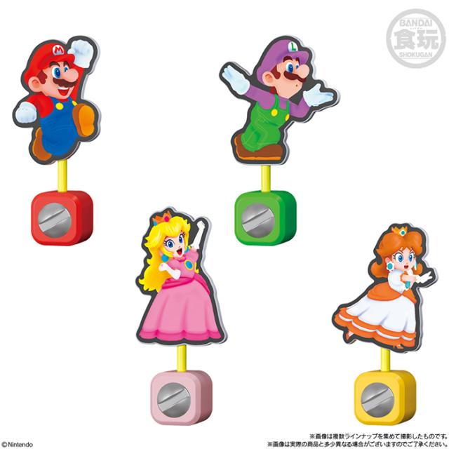 スーパーマリオワンダー パネルクリップスタンド 箱入り BOX 16個 スーパーマリオブラザーズ ワンダー パネルクリップスタンド (16