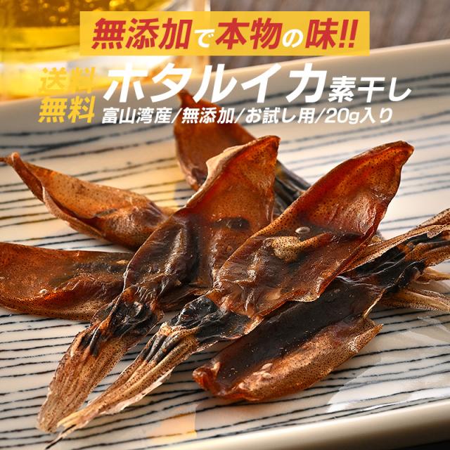 ホタルイカ素干し