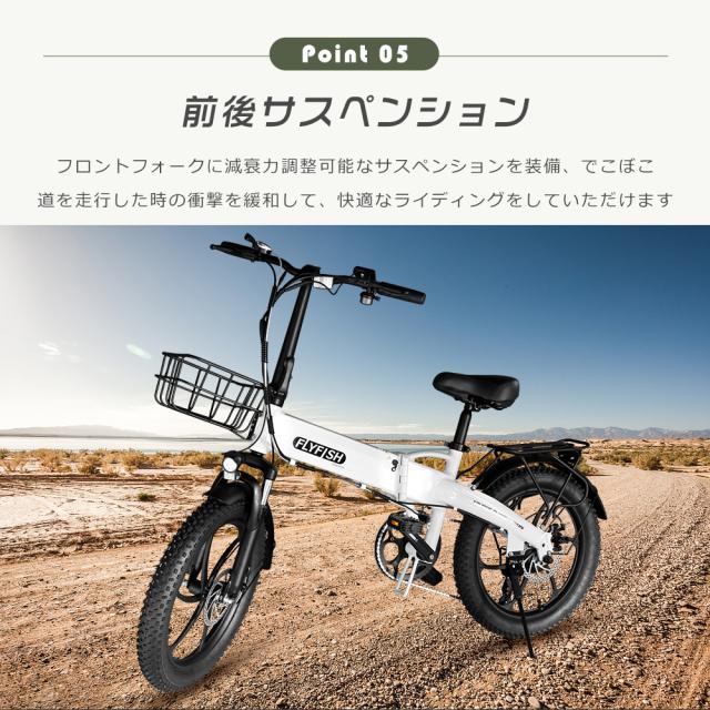 ⭐️2025年モデル 電動アシスト自転車 20インチ　FLYFISH⭐️ 20inch-36v-350w-w-1.jpg