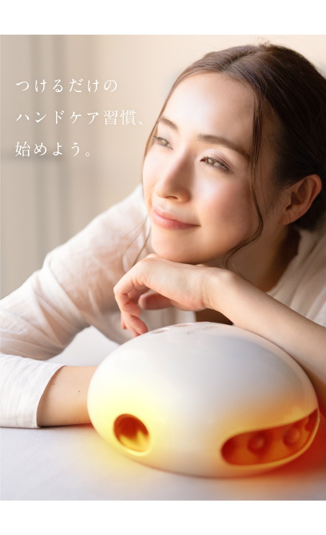 NIPLUX公式店】HAND MOMI│とろけるハンドケア体験│5本の指を