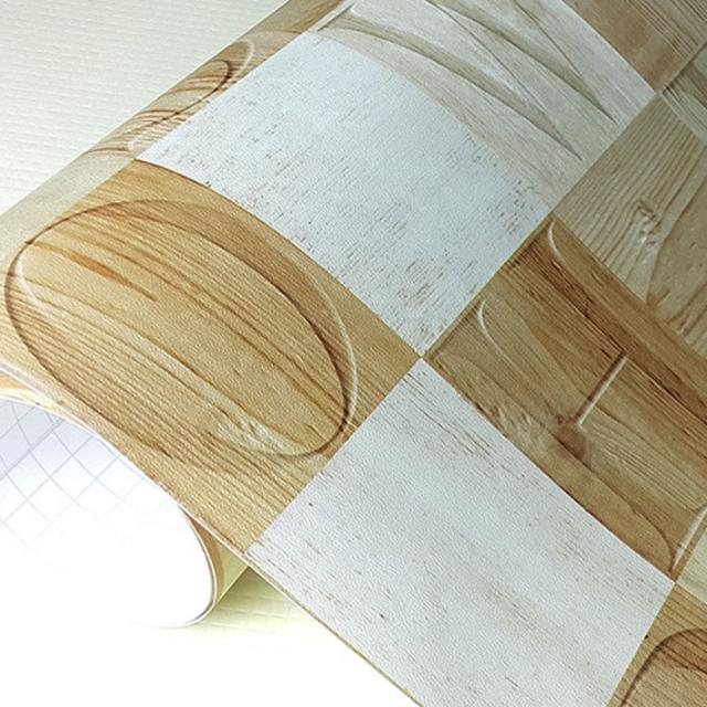 壁紙 木目 木目壁紙 壁紙 シール はがせる壁紙 リメイクシート のり付き 北欧 クロス 補修 防水