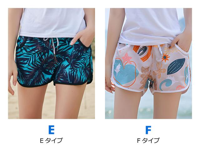 水着 レディース 体型カバー サーフパンツ ショートパンツ 水着用 水陸両用 フィットネス水着 ラッシュガード レディース水着サーフパンツ