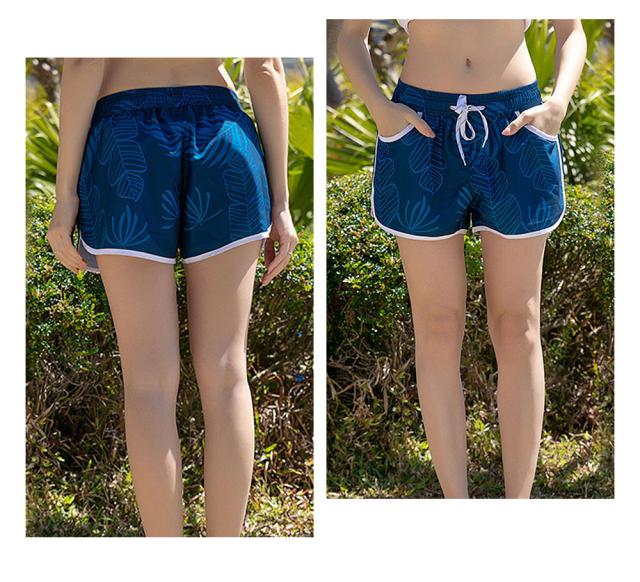 水着 レディース 体型カバー サーフパンツ ショートパンツ 水着用 水陸両用 フィットネス水着 ラッシュガード レディース水着サーフパンツ