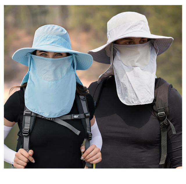 日よけ 帽子 メンズ レディース サファリハット 農作業 UVカット帽子 撥水