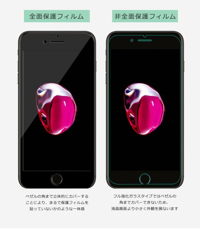 iPhone ガラス フィルム 液晶 強化ガラス 指紋防止