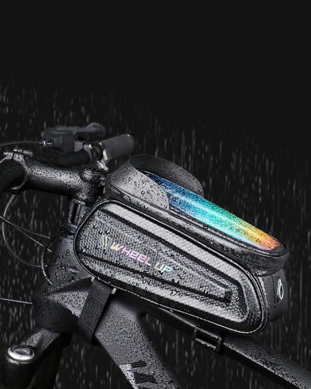 スマホホルダー 自転車 防水 自転車スマホホルダー トップチューブバッグ 自転車バッグ フロントバッグ 自転車フレームバッグ スマホバッグ