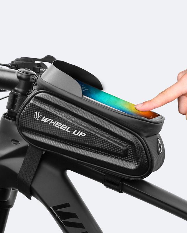 スマホホルダー 自転車 防水 自転車スマホホルダー トップチューブバッグ 自転車バッグ フロントバッグ 自転車フレームバッグ スマホバッグ