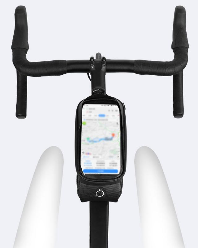 スマホホルダー 自転車 防水 自転車スマホホルダー トップチューブバッグ 自転車バッグ フロントバッグ 自転車フレームバッグ スマホバッグ