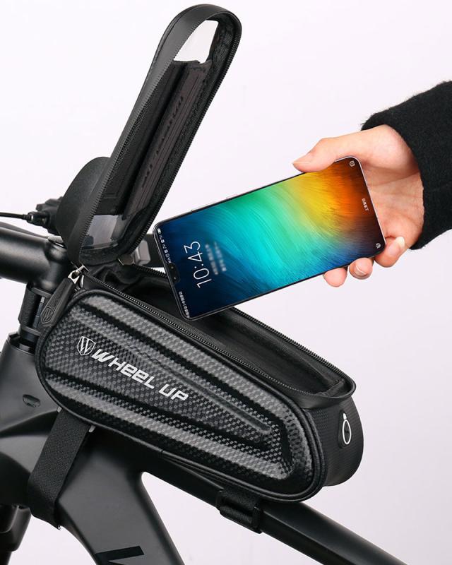 スマホホルダー 自転車 防水 自転車スマホホルダー トップチューブバッグ 自転車バッグ フロントバッグ 自転車フレームバッグ スマホバッグ