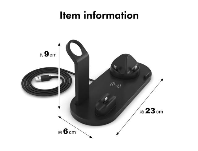 ワイヤレス充電器 スタンド 7in1 3in1 ワイヤレスチャージ スマートウォッチ Qiワイヤレス充電器 Qi充電器