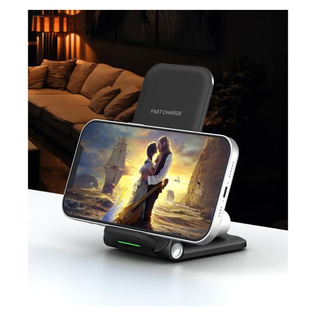 ワイヤレス充電器 スタンド 7in1 3in1 ワイヤレスチャージ スマートウォッチ Qiワイヤレス充電器 Qi充電器