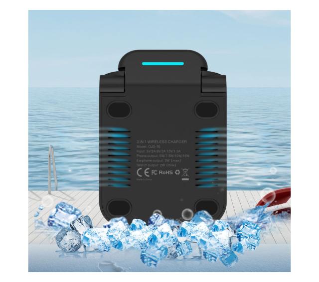 ワイヤレス充電器 スタンド 7in1 3in1 ワイヤレスチャージ スマートウォッチ Qiワイヤレス充電器 Qi充電器