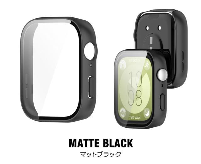 Huawei Watch Fit3 ケース ハードケース 強化ガラス ファーウェイフィット3ケース カバー