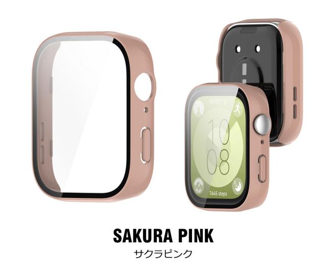 Huawei Watch Fit3 ケース ハードケース 強化ガラス ファーウェイフィット3ケース カバー