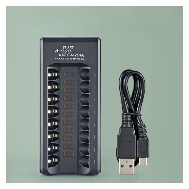 乾電池 充電器 単3 単4 充電池充電器 USB充電器 単3充電器 単4充電器