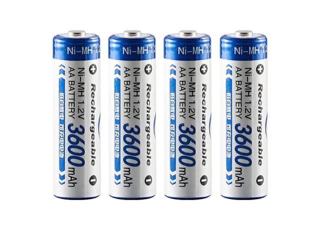 単3形ニッケル水素充電池 4本セット 充電式 ニッケル水素電池 単三 充電式電池