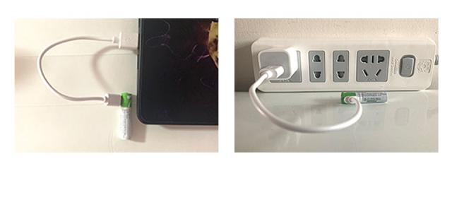 単4充電池 Type-C USB充電 単三電池 充電器不要 単4 Type-C 充電池 USB直挿し リチウム単4バッテリー