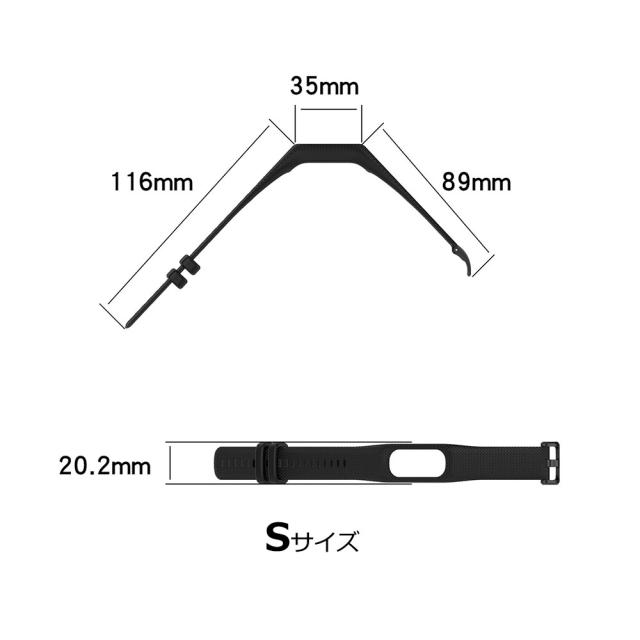 Garmin vivosmart 5 バンド シリコン 交換バンド ガーミン ヴィヴォスマート5バンド 一体型ベルト