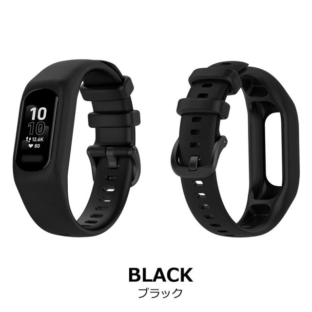 Garmin vivosmart 5 バンド シリコン 交換バンド ガーミン ヴィヴォスマート5バンド 一体型ベルト