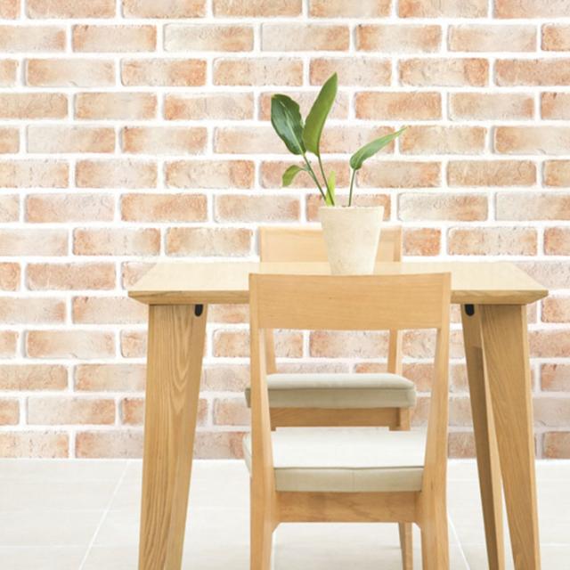 壁紙 レンガ 壁紙 シール はがせる壁紙 リメイクシート のり付き 北欧 クロス 補修 防水