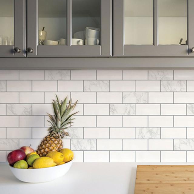 壁紙 タイル柄 壁紙 シール タイル