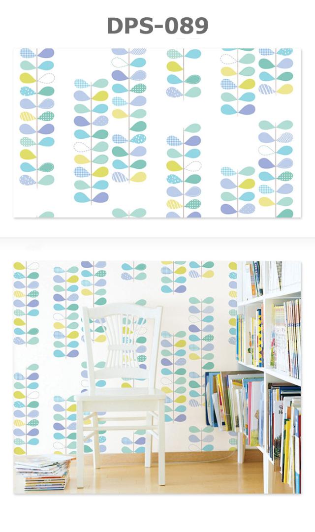 壁紙 シール はがせる壁紙 リメイクシート のり付き 北欧 クロス 補修 防水