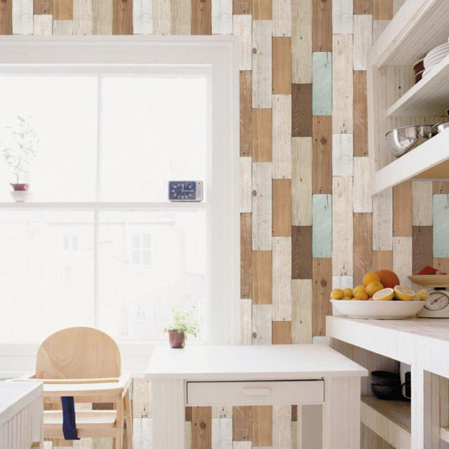 壁紙 木目 木目壁紙 壁紙 シール はがせる壁紙 リメイクシート のり付き 北欧 クロス 補修 防水