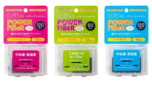 二重テープ アイテープ クセ付け パワーファイバー 二重ファイバー ふたえ形成 まぶた シール 眼瞼下垂防止 引き上げ