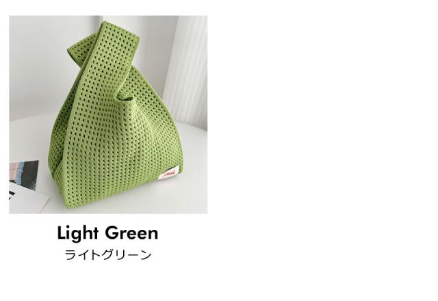 ニット マルシェバッグ ニットバッグ エコバッグ ミニトート ミニマルシェバッグ レディース ミニバッグ