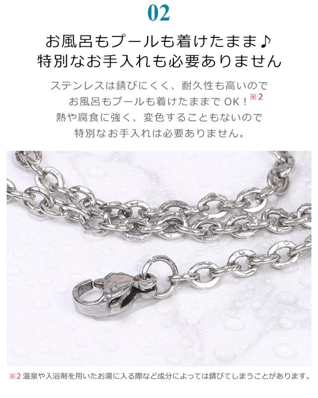 ネックレス レディース メンズ チェーン シルバー シンプル 45cm
