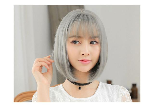 ウィッグ ショート ボブ フルウィッグ レディース ショートヘア マットヘア メッシュ ウイッグ ショートボブ かつら 女性