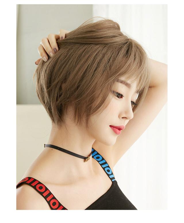 ウィッグ ショート ボブ フルウィッグ レディース ショートヘア マットヘア メッシュ ウイッグ ショートボブ かつら 女性