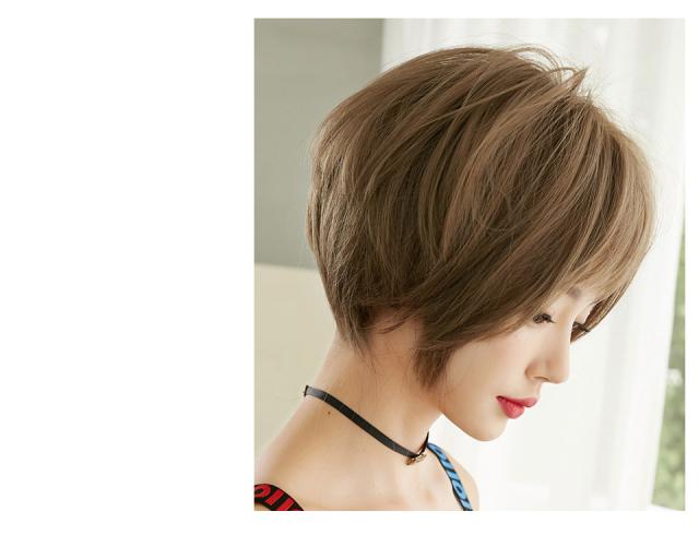 ウィッグ ショート ボブ フルウィッグ レディース ショートヘア マットヘア メッシュ ウイッグ ショートボブ かつら 女性