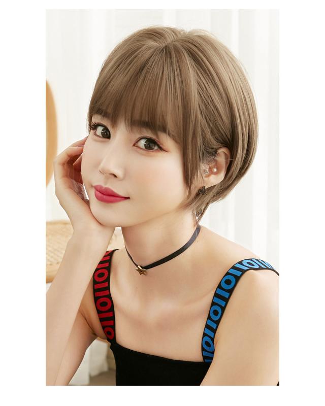 ウィッグ ショート ボブ フルウィッグ レディース ショートヘア マットヘア メッシュ ウイッグ ショートボブ かつら 女性