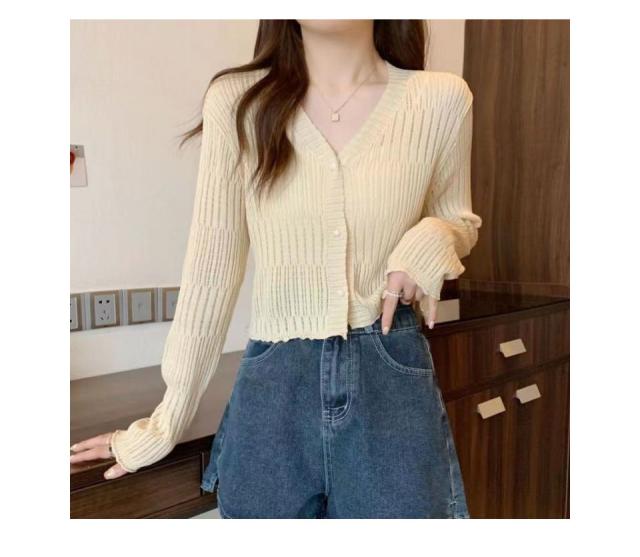 サマー カーディガン 長袖 薄手 サマーニット レディース 春夏カーディガン