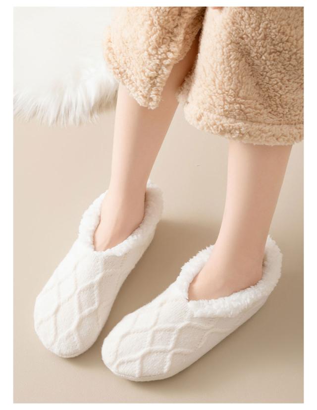 ルームシューズ 冬 あったか もこもこルームシューズ スリッパ 裏起毛 防寒 暖かい もこもこ ふわふわ 室内履き レディース
