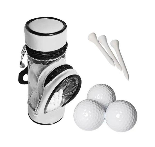 ゴルフボールケース ゴルフポーチ ゴルフ ボールポーチ かわいい レディース メンズ ボールケース ゴルフボール入れ ボール入れ