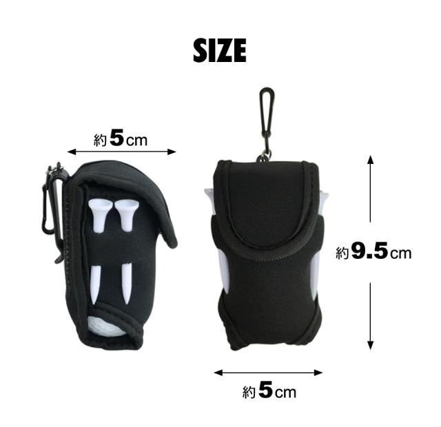 ゴルフボールケース ゴルフポーチ ゴルフ ボールポーチ かわいい レディース メンズ ボールケース ゴルフボール入れ ボール入れ