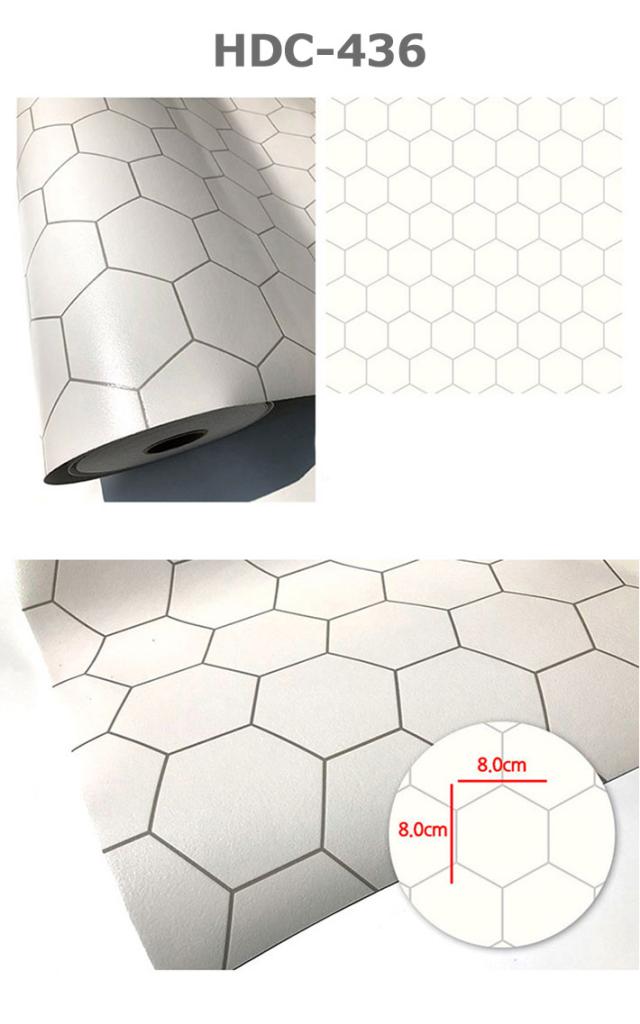 キッチン 壁紙 タイル のり付き タイル柄 壁紙 シール はがせる壁紙 リメイクシート 北欧 クロス 補修 防水