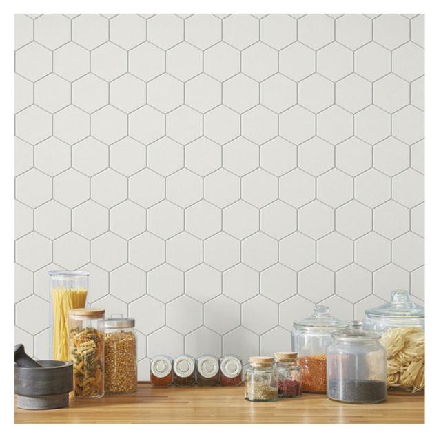 キッチン 壁紙 タイル のり付き タイル柄 壁紙 シール はがせる壁紙 リメイクシート 北欧 クロス 補修 防水