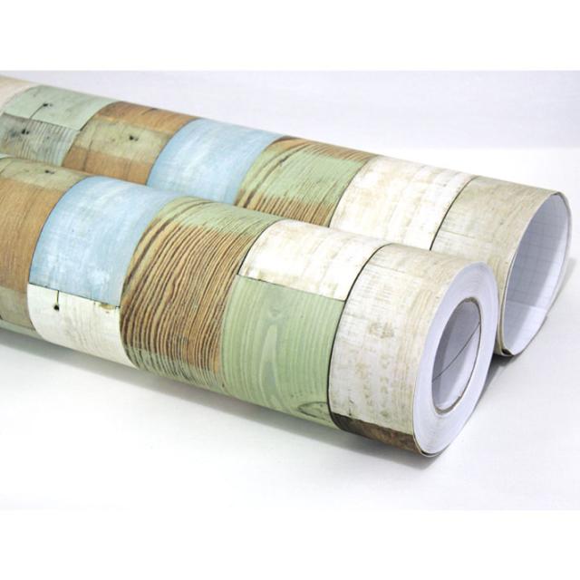 壁紙 木目 木目壁紙 壁紙 シール はがせる壁紙 リメイクシート のり付き 北欧 クロス 補修 防水