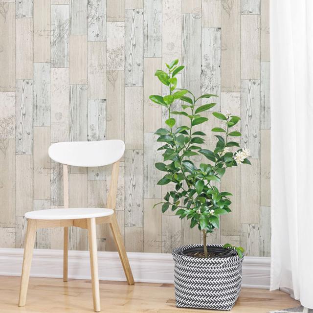 壁紙 木目 木目壁紙 壁紙 シール はがせる壁紙 リメイクシート のり付き 北欧 クロス 補修 防水