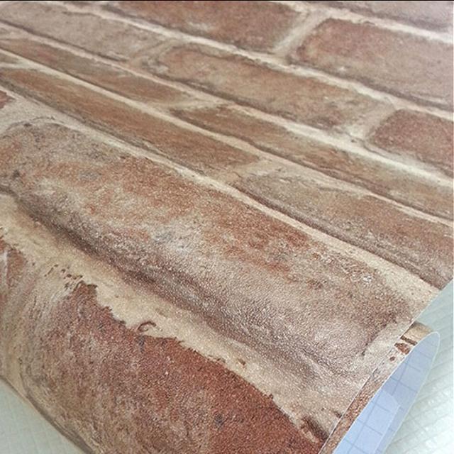 壁紙 レンガ 壁紙 シール はがせる壁紙 リメイクシート のり付き 北欧 クロス 補修 防水