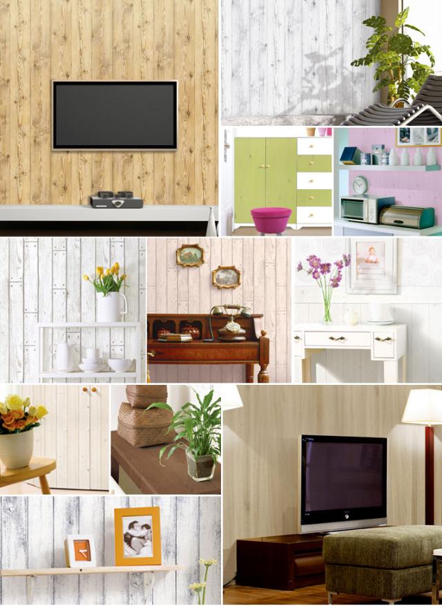 壁紙 木目 木目壁紙 壁紙 シール はがせる壁紙 リメイクシート のり付き 北欧 クロス 補修 防水