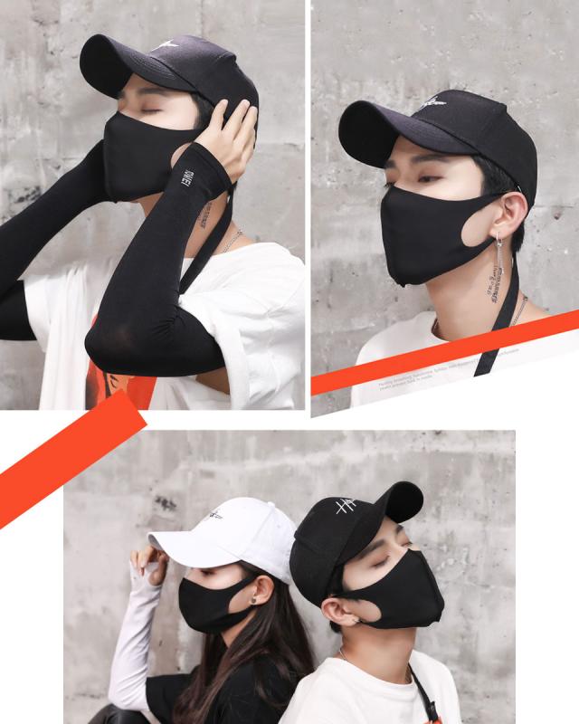 黒マスク B系 ストリート ファッション コスプレ