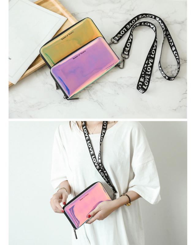 財布 レディース 二つ折り かわいい 長財布