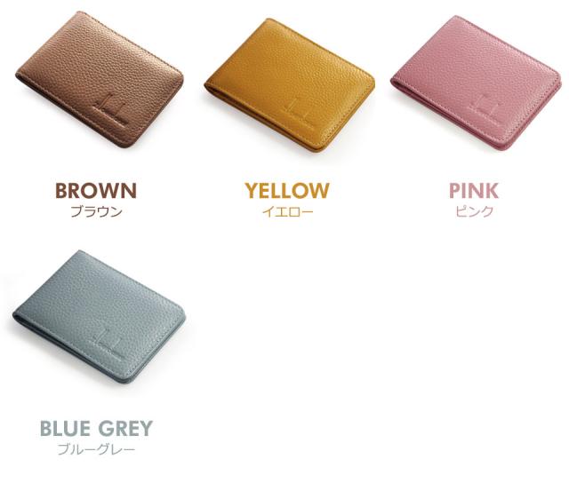 パスケース 定期入れ レディース 本革 メンズ 二つ折り かわいい