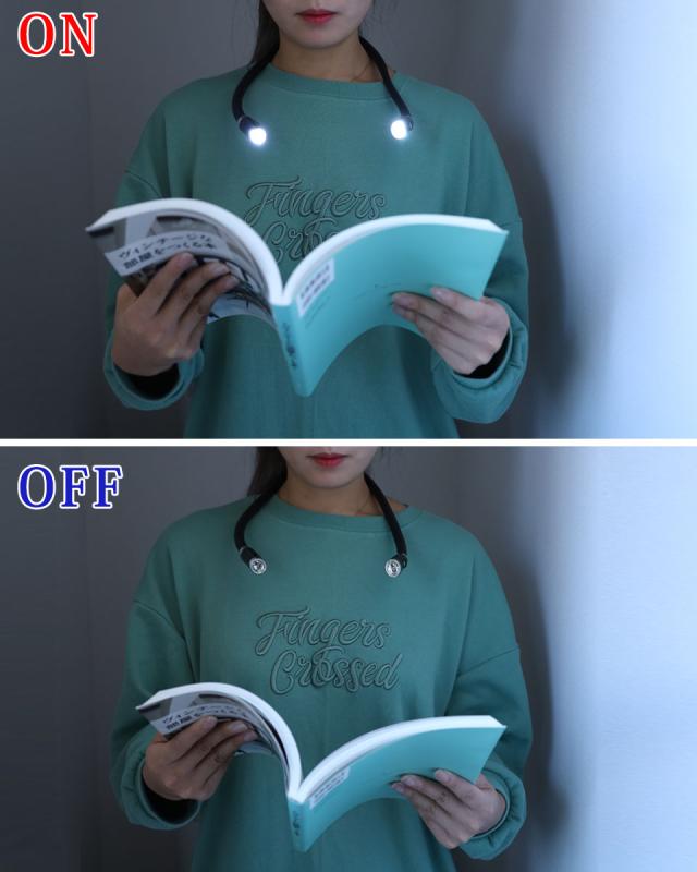 led ネックライト 散歩 ライト ウォーキングライト 首掛けライト