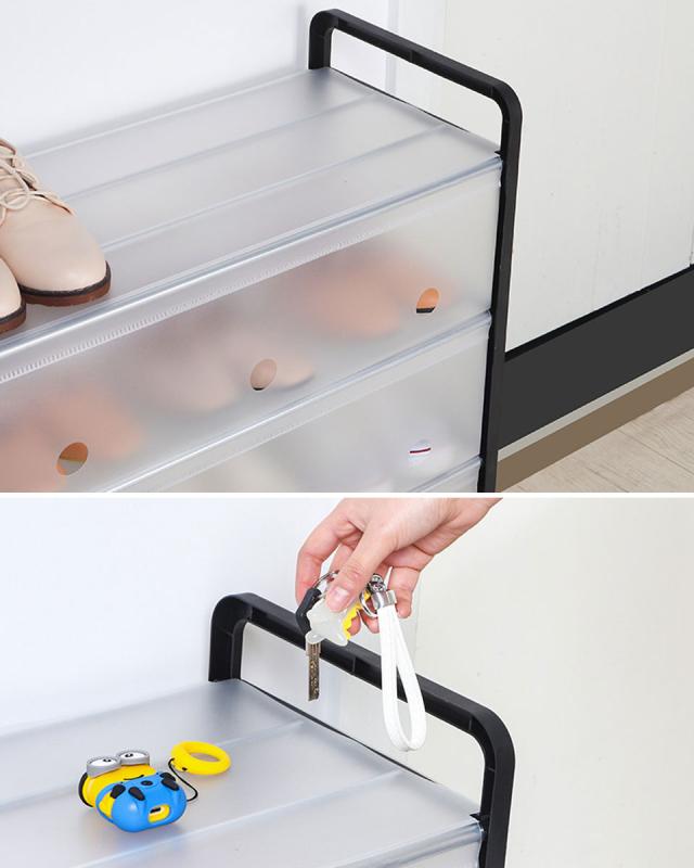 靴箱 シューズラック 5段 スリム おしゃれ 玄関収納