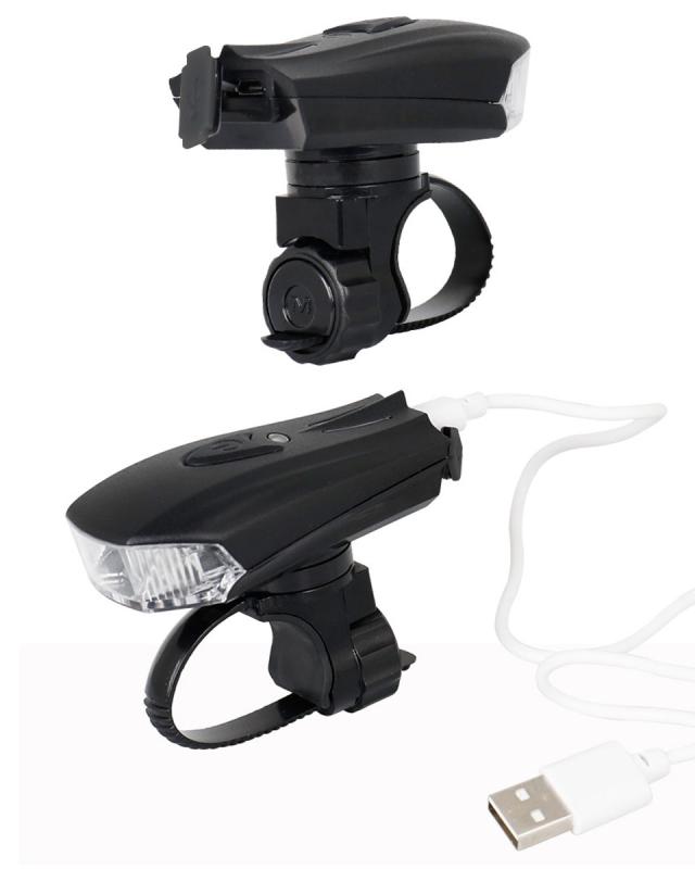 自転車 ライト 充電式 防水 自動点灯 LEDライト